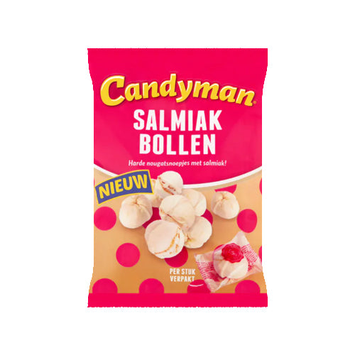 Candyman Salmiak Balls - 125g.