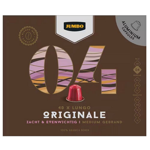 Jumbo Nespresso 04 Lungo Original - 40 Capsules