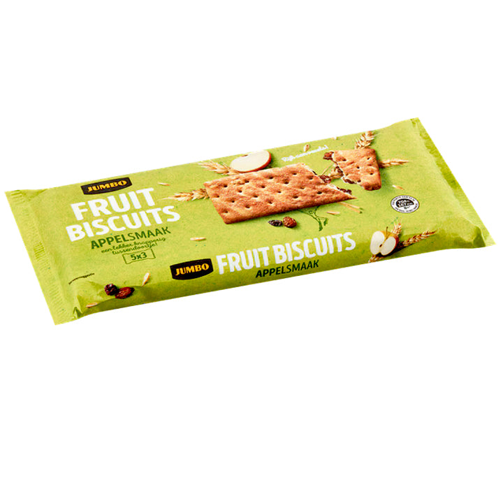 Jumbo Fruit Biscuit (Apple) - 218g