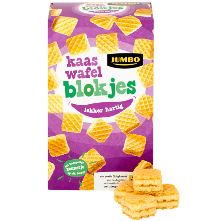 Jumbo Cheese Waffle Blocks - 100g