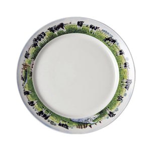 Wiebe Van der Zee - Plate (25cm) "Cows"