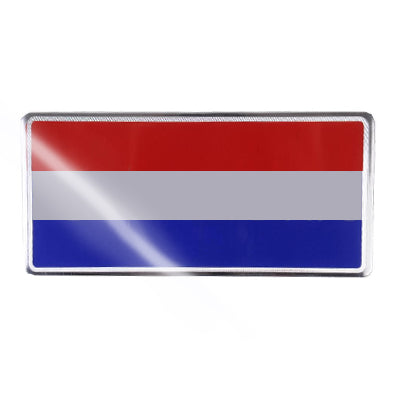 Stickers - Holland Metallic License Plate