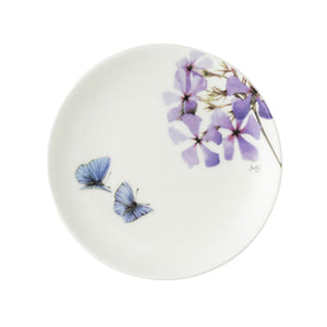 Marjolein Bastin - Plate Tiny Flox 2 Butterfly (10cm) "Sketch of Nature"