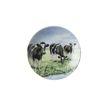 Wiebe Van der Zee - Plate Tiny (10.5cm) "Cows"