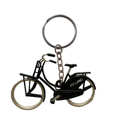 Keychain - Holland Bicycle (Black)