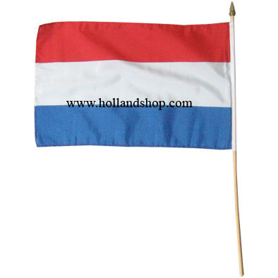 Flag - Netherlands Waving Plastic on a Stick