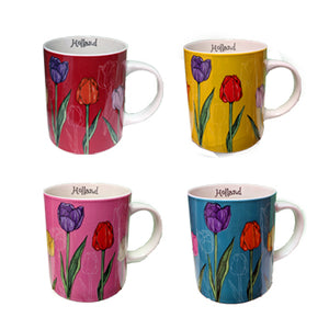 Mug - Holland Coloured Tulips