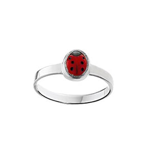 Ladybug Ring (Plain Small) - Size 15mm (4)