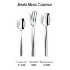 Tea Spoons - Amefa Martin #1316 (Set of 6)