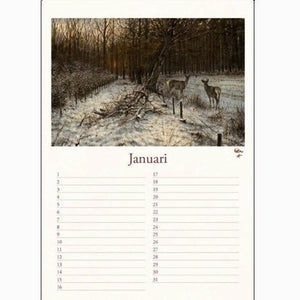 Birthday Calendar - Rien Poortvliet (Nature)