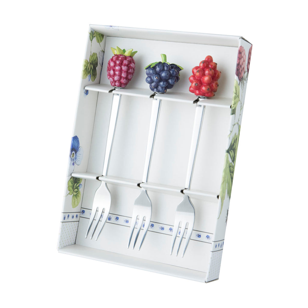 Marjolein Bastin - Cake Forks Giftbox (Set of 3) "Wildflowers"