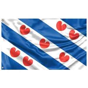 Flag - Friesland 3'x5' (91.44cm x 152.4cm)