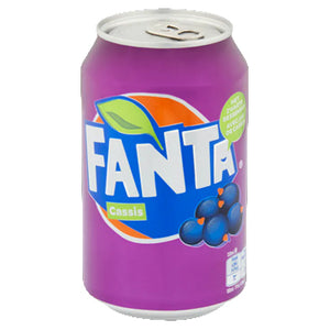 Fanta Cassis Drink - 330ml.