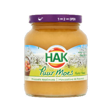 Hak Apple Sauce (Appelmoes) Pure - 360g