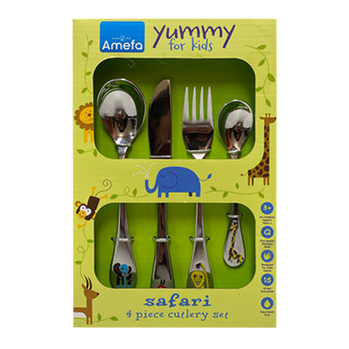 Child Cutlery Set - Amefa Safari #0430 (Set of 4)