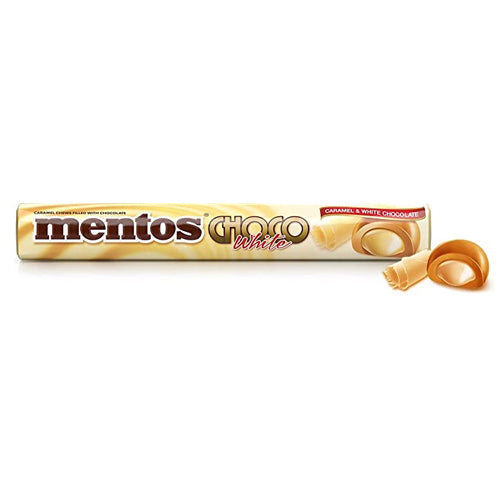 Mentos Choco & Caramel - White Roll - 38gr.