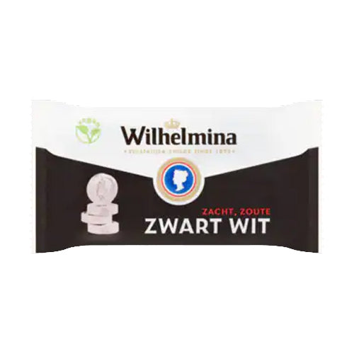 Wilhelmina Zwart Wit Rolls (3 Pack) - 120g.