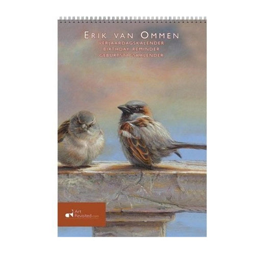 Birthday Calendar - Eric vanOmmen (Artwork Birds)