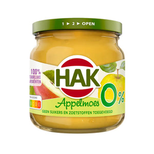 Hak Apple Sauce 0% (Appelmoes) - 190g