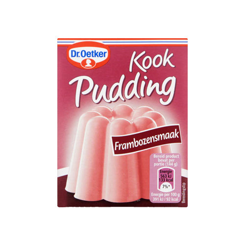Oetker Raspberry Cooked Pudding Mix - 75g