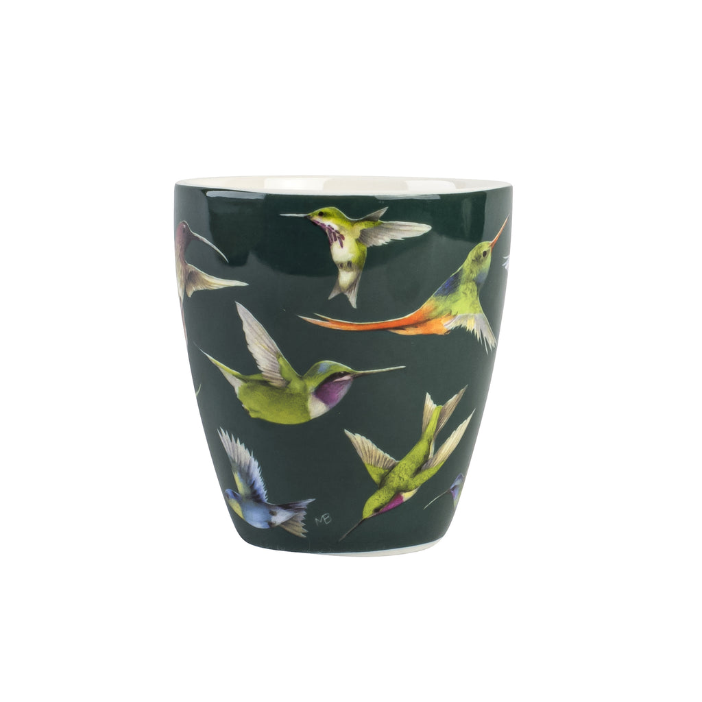 Marjolein Bastin - Medium Mug Green  "Hummingbirds"