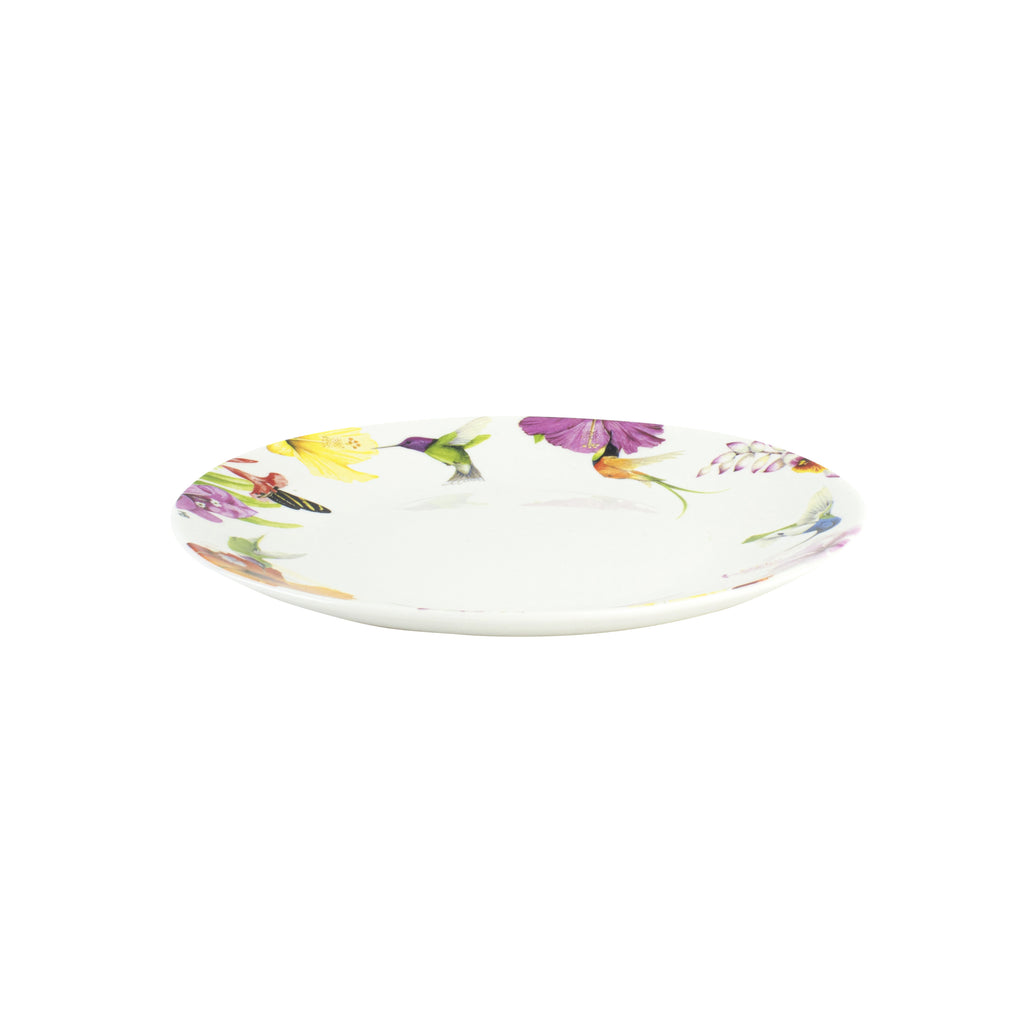 Marjolein Bastin - Plate White (21cm)  "Hummingbirds"