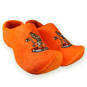 Slippers - Wooden Shoes - Orange Lion Size 45-47