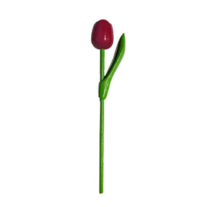Tulips - Wood Pink/Red (20cm)